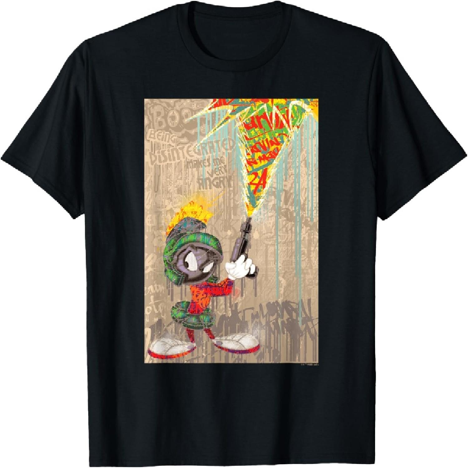 Футболка Looney Tunes Марвин Марсианин Рассыпающийся XXXXXL разноцветный