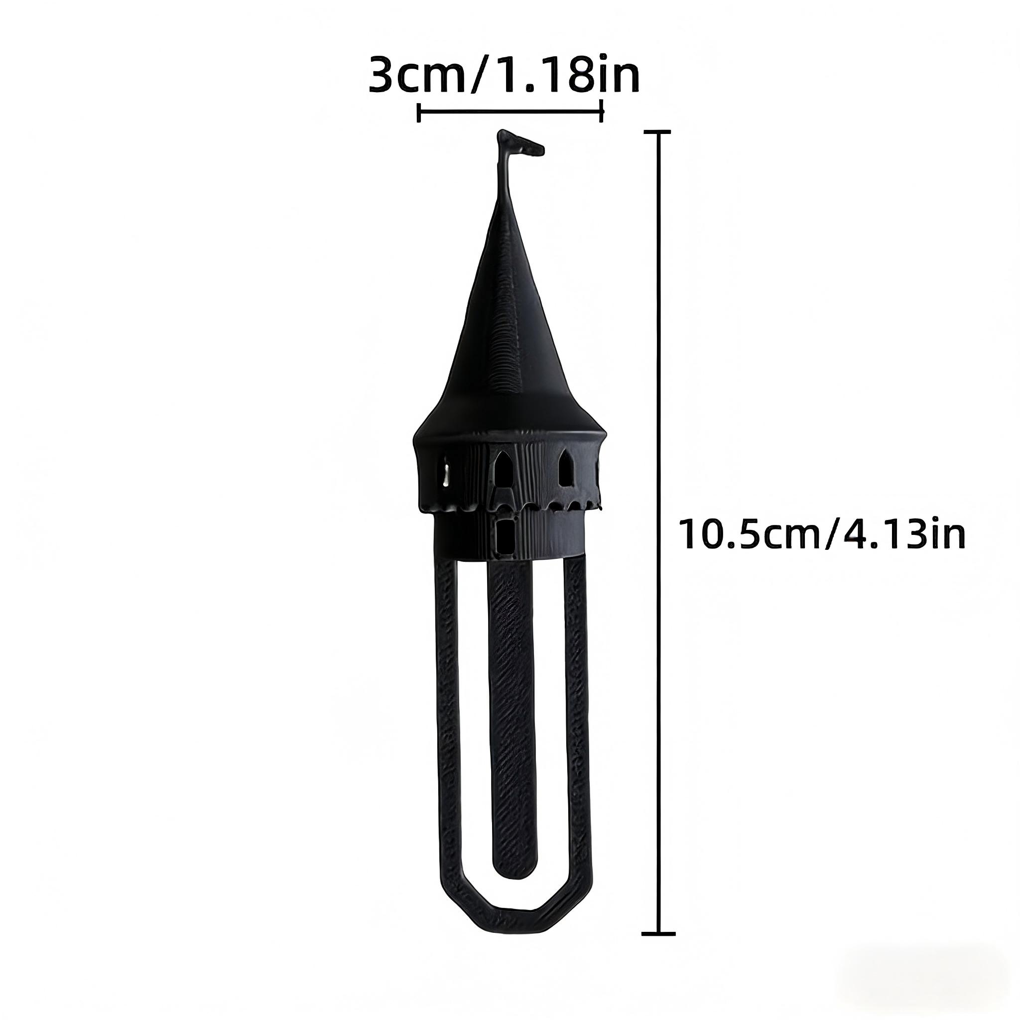 

1PC 3D Magic Castle Spire Bookmark, Creative Page Holder Cute Reading Accessories for Book Lovers, Available in 4 Colors Gift чёрный