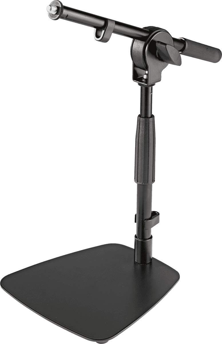 

K&M TabletopFloor-Mounted Microphone Stand [25995] Color: Black