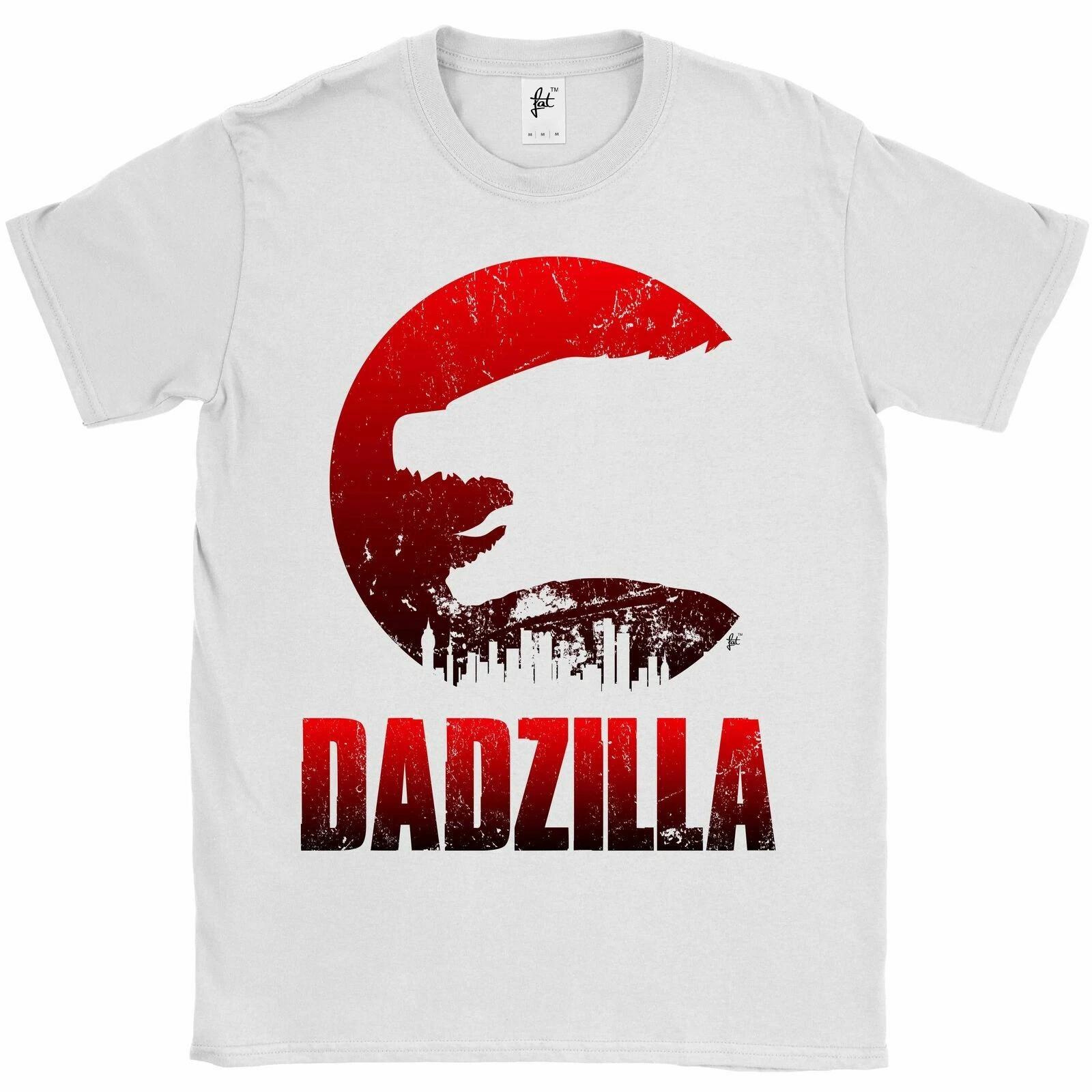 Scary Monster Dadzilla Fathers Day Present Mens T-Shirt L