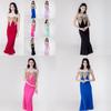 Elegant Women Formal Wedding Bridesmaid Evening Party Ball Prom Gown Long Cocktail Dress With Timeless Design