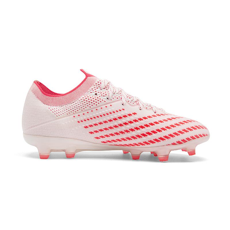 2025 Seamless Fly-woven Football Shoes Men's Low-top Youth Spikes Artificial Turf Training Sneakers