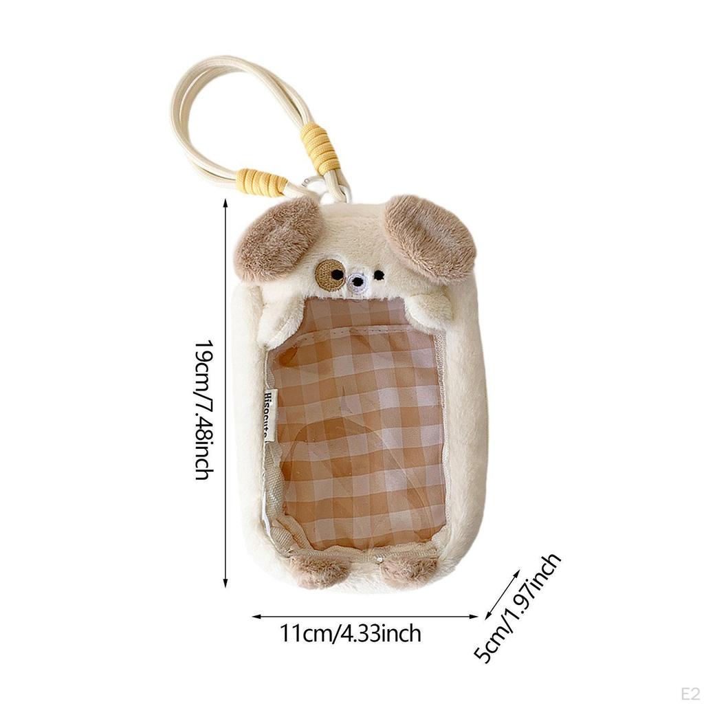 Small Figure Display Bag Cartoon Mini Storage Case for Action Figures