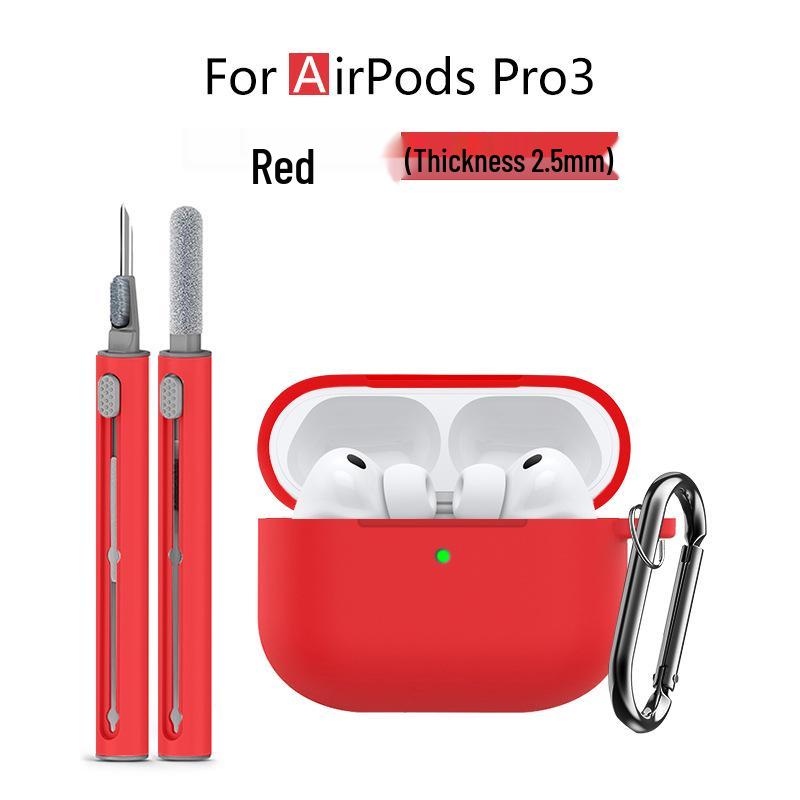 Compatible with Apple AirPods Pro 3 Silicone Protective Case, Bluetooth Earphone Cover