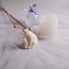 New Polar Bear Silicone Mold DIY Silicone Candle Mold Aromatherapy Candle Molds Candle Making Tools Soap Mold Silicone Mold