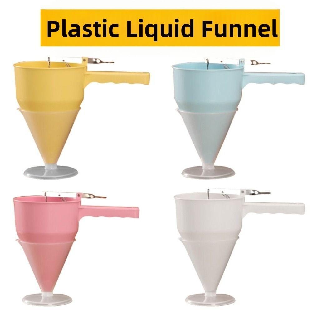 with Stand Handle Batter Dispenser Adjustable Cooking Funnel  Dessert Making