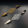 Silvery Fashion Sewing Supplies Retro Women Dress Decor Clamps for Fabric Fasteners for Clothes Cardigan Clamps Clothing Clip