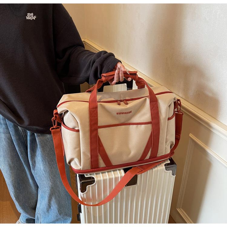 Unisex Reise-Tasche mit großem Fassungsvermögen und geringem Gewicht: Perfekt für Geschäftsreisen, Kurztrips, Sport oder Mutterschaftsaufbewahrung.