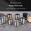 Stainless Steel Insulated Mug with Handle