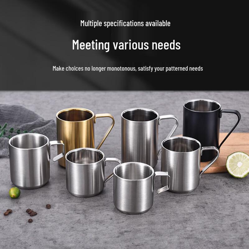 Stainless Steel Insulated Mug with Handle