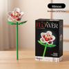 Dream Flower Box: Preserved Building Block Bouquet Set - Sunflower & Carnation. Ideal Toy for Children's Assembly.