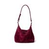 Ladies Soft Frosted Cow Leather Durable Shoulder Bag Female Retro Casual Cowhide Handbag Women Fashi Trend Luxury Designer Bag