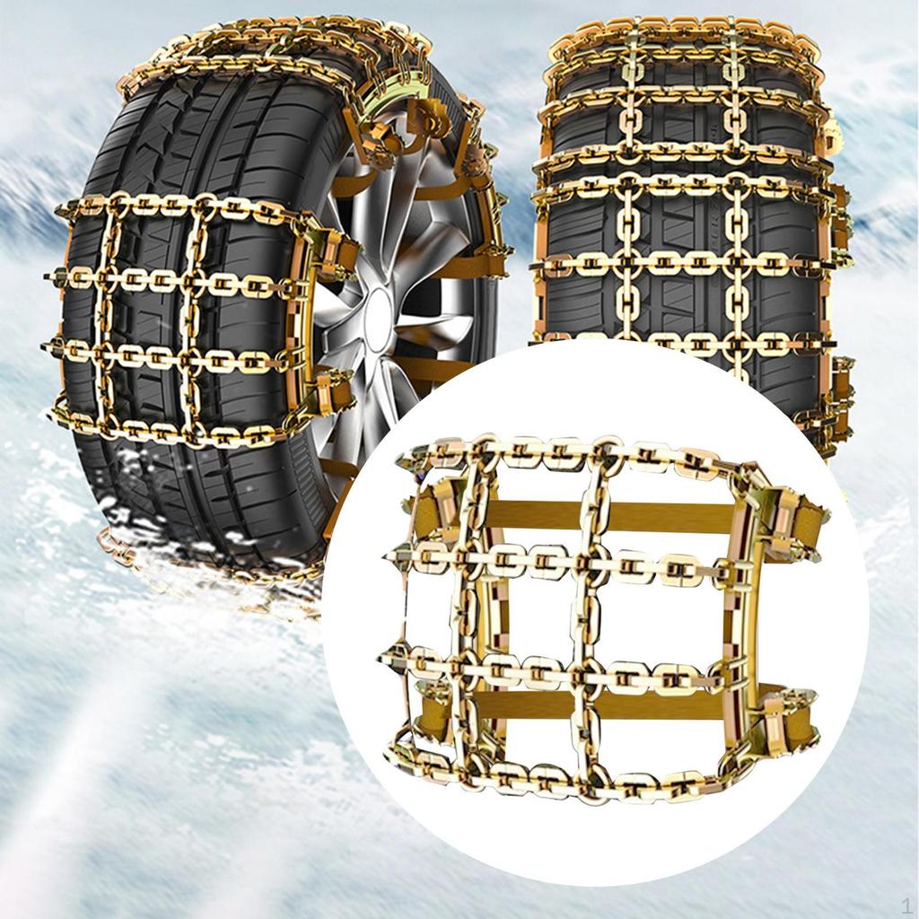 Premium Snow Chains for Vehicles - Durable Winter Traction Gear