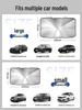 Car Sunshade for Window, Interior Protection, Heat Insulation, Sun Blocker, and Windshield Shield Cover