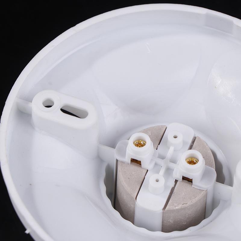 1 buc. Bază soclu lampă suspendată E27 Ceramică Suport bec LED Pătrat Rotund Bază soclu 6A 250V Accesorii DIY