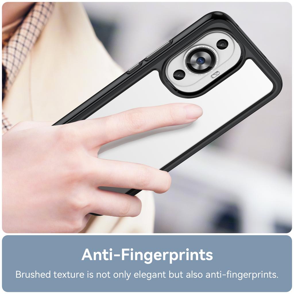 For Huawei Nova 12S Clear Case Nova 12S Cover Coque Fundas Hard Translucent Soft Frame Phone Bumper For Huawei Nova 12S