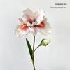 45cm Iris Artificial Flower with 2 Stems, EVA Texture, Oil Painting Style for Home Decoration