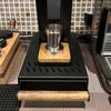 Espresso Coffee Knock Drawer with Removable Bar for Home Shop Kitchen Black