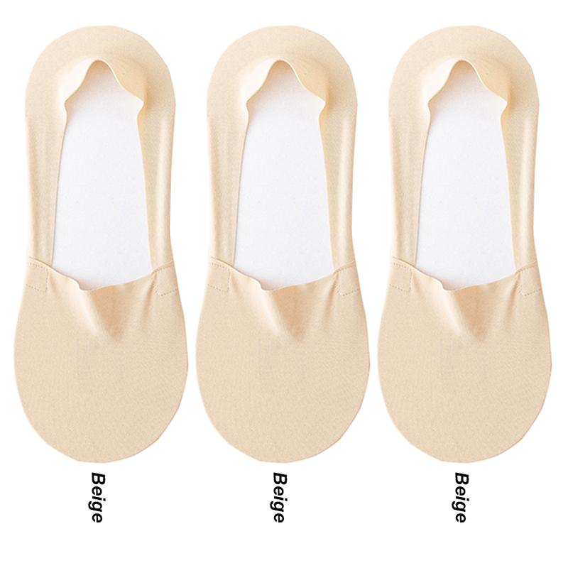 Mens Socks Fashion Summer Men Invisible No Show Socks Solid Color Casual Breathable Silicone Non-slip Low Cut Ankle Boat Socks