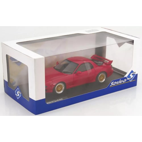 Solido 1/18 scale Mazda RX-7 FD3S 1994 Red SOLIDO Diecast Car