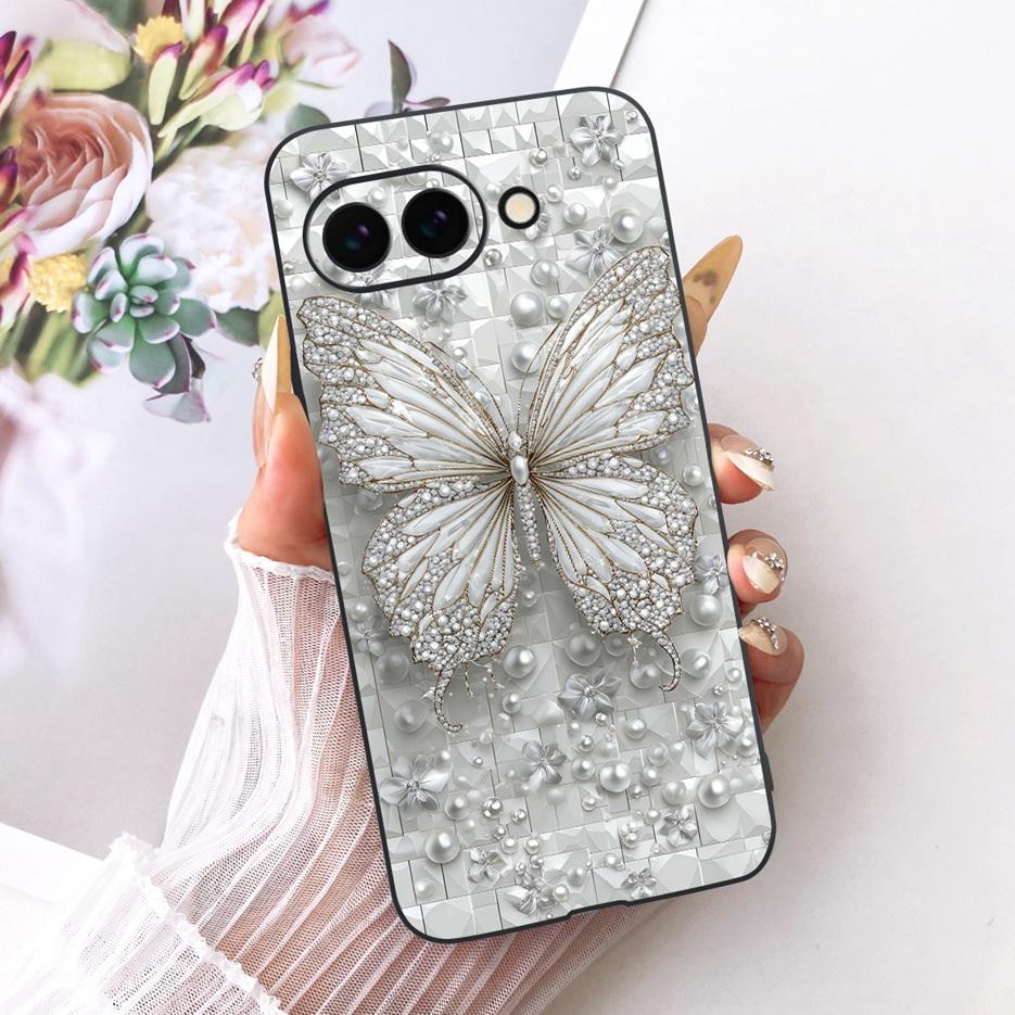 Für Google Pixel 9 Pro Hülle Niedlicher Löwe Mode Bemalte Abdeckung Weiche TPU Handyhülle Für Google Pixel 9A Pixel9 Pro Rückseite Fundas