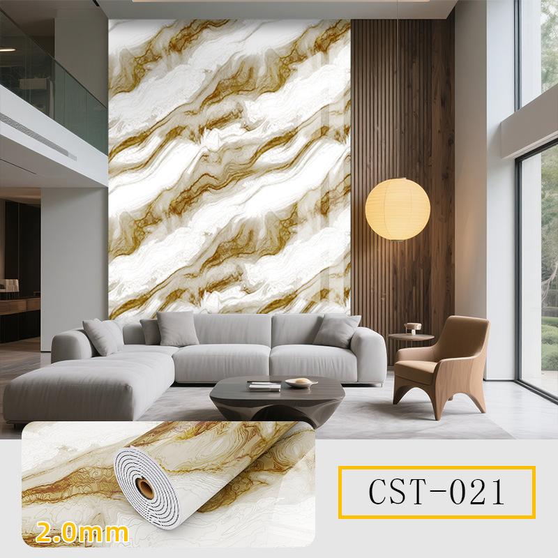Roll-up Fliesenaufkleber Tapete Selbstklebend Wasserdichte Tapete Verdickter Marmor Verdickte Rolle Dekorative Wandaufkleber