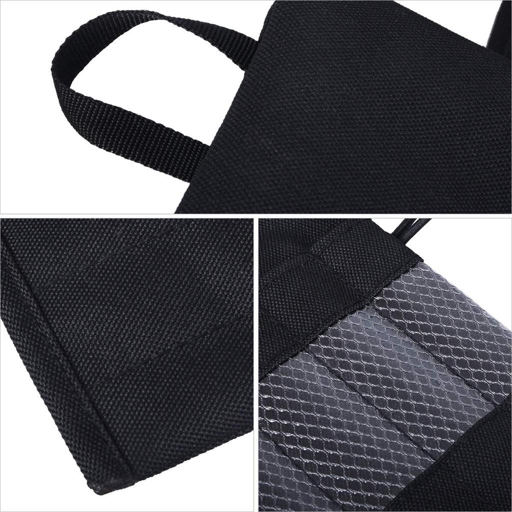 iBasingo Lightweight Tableware Storage Tent Nail Fabric Wrapped Oxford Cloth Cutlery Holds 12 Camping Tent BV1032 Bag, Bag, Bag, Cutlery, 30x25cm,