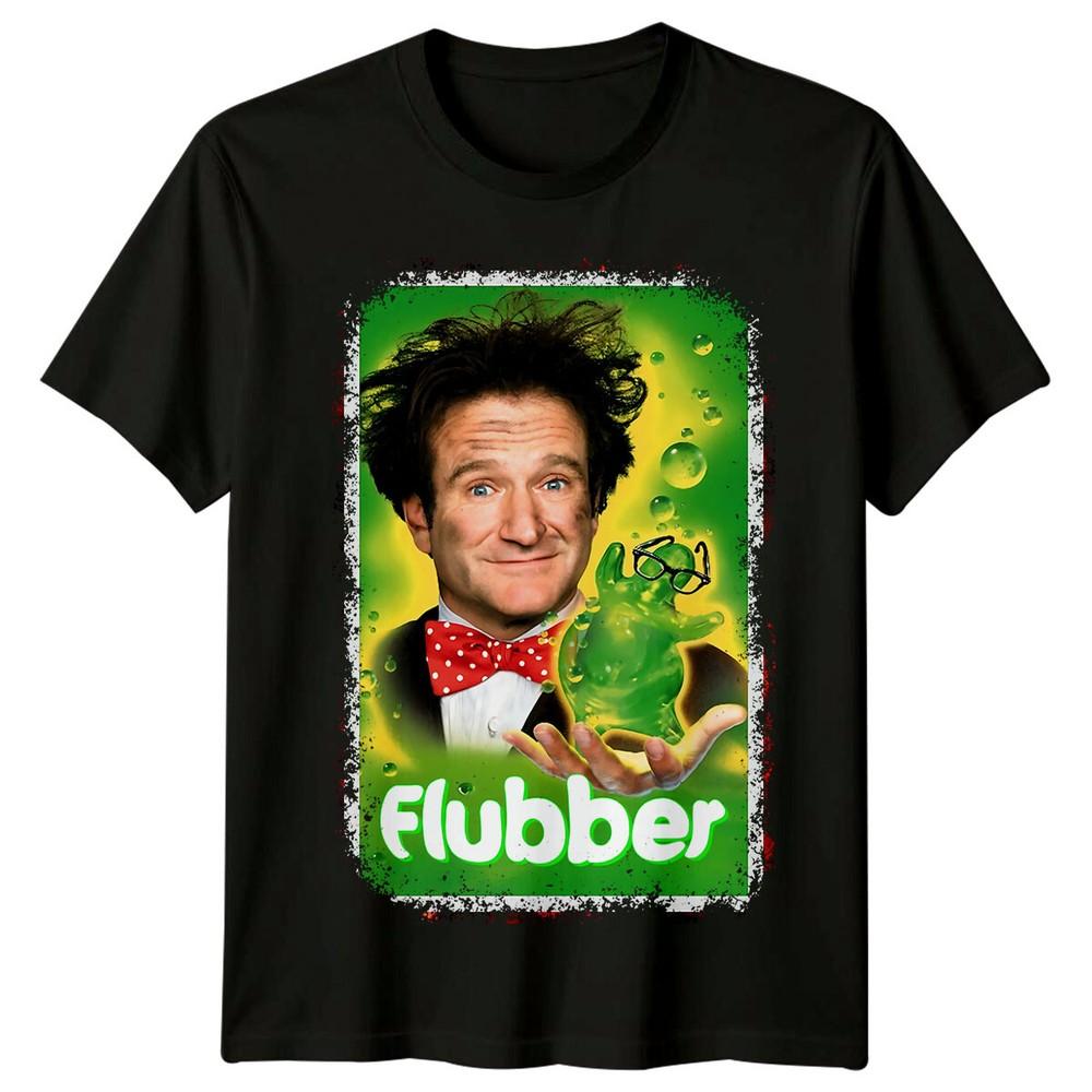 Flubber (1997) Vom Filmposter inspiriertes T-Shirt Retro 90er Jahre Tee Unisex