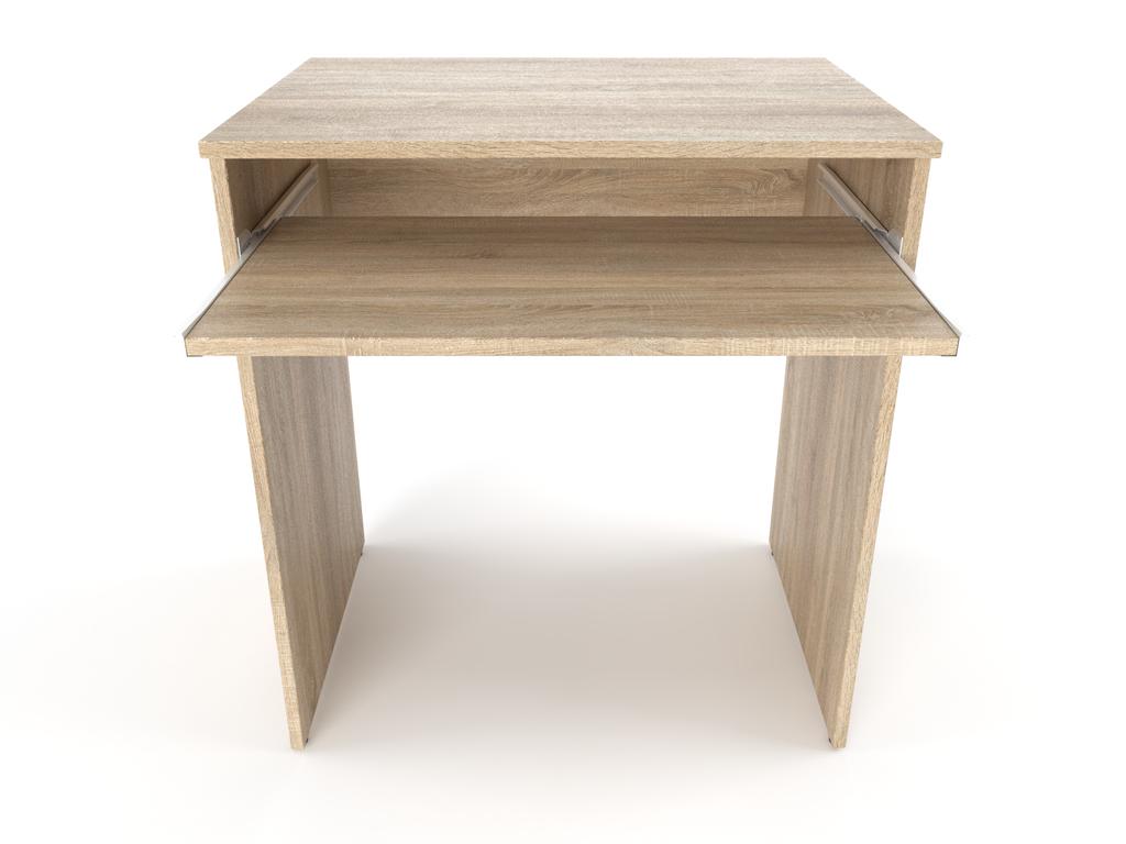 Small Computer Desk Sonoma Oak 68 CM 1 Shelf School Gaming Furniture