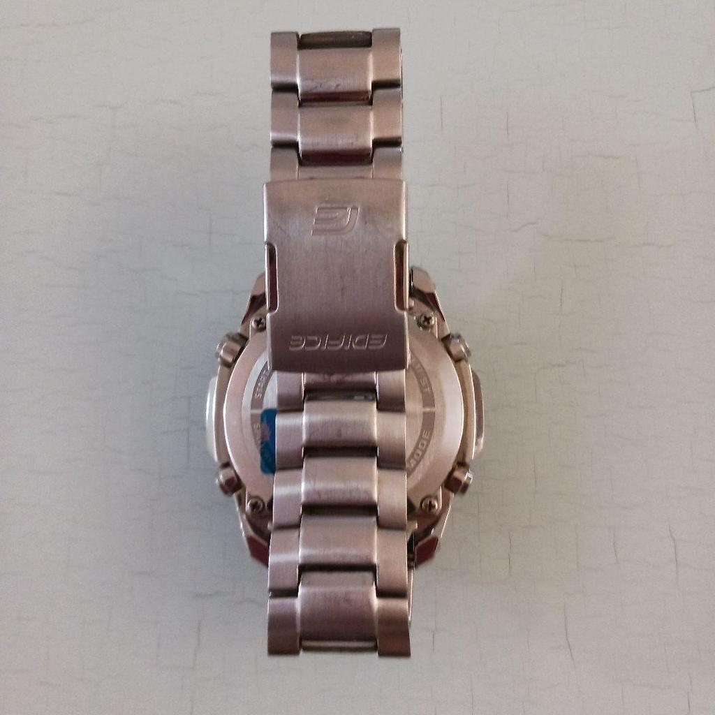 Used CASIO EDIFICE EQW-T1010 Radio-controlled Solar Watch