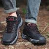 Men's Hiking Boots Waterproof Outdoor Sports Shoes Leather Sneakers Male Plus Size 39-46