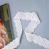 Bordure en Coton Dentelle Bilatérale Accessoires en Dentelle, Jupe Jupe Vêtements Fil de Coton Creux Dentelle de Coton