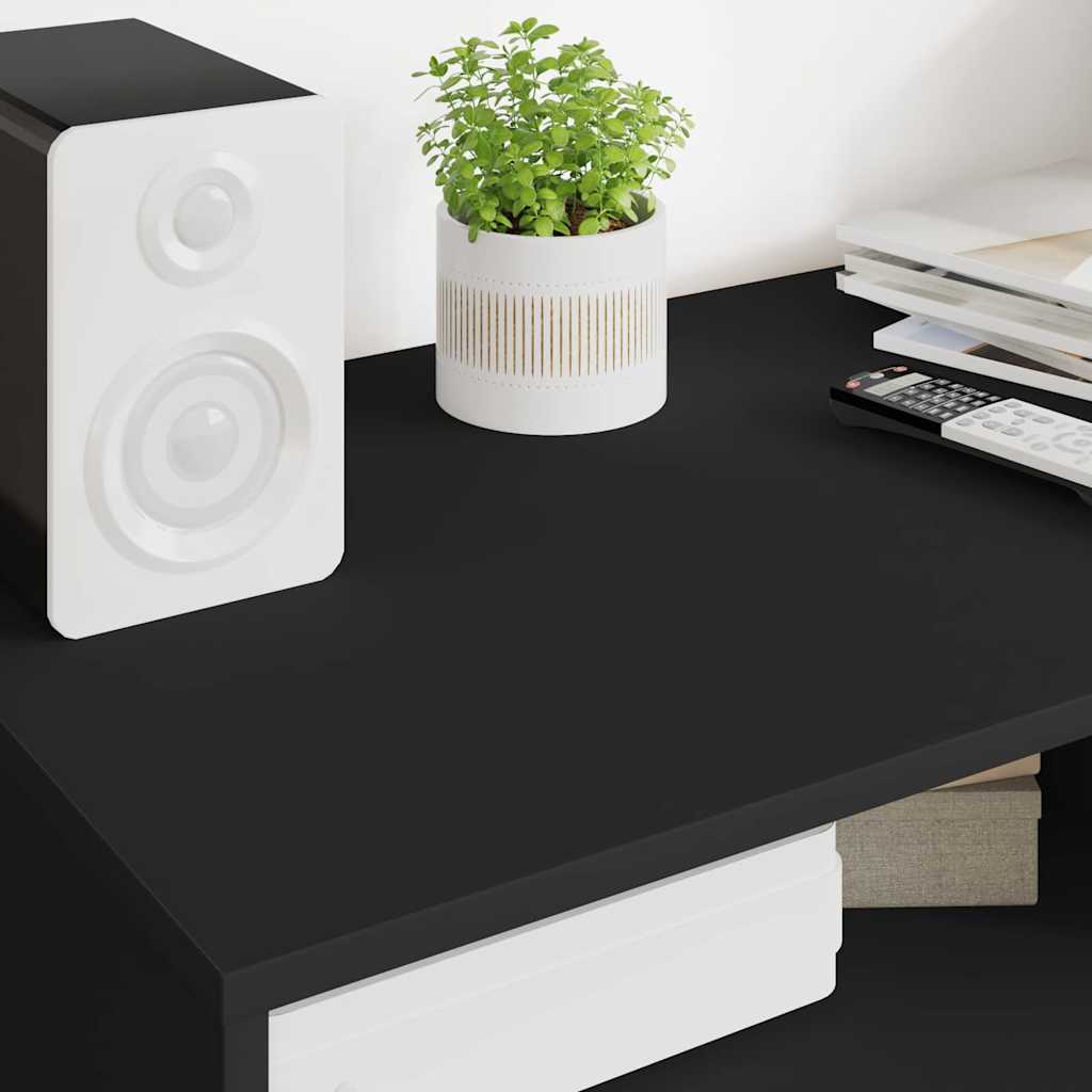 TV Stand Black 100 x 48 x 43 cm Particleboard
