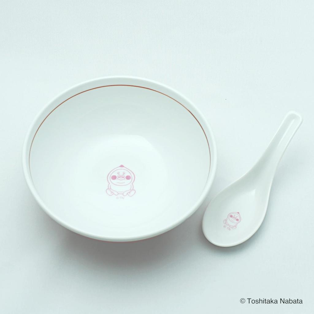 Kobito Zukan Mini Rice Bowl Spoon Hidden Peach Blossom Design Small Rice Bowl & Set, KBT-038 /
