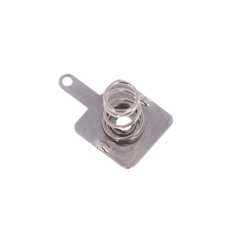 Set 5 buc. 12mm x 12mm - + Baterii Metalice de Înlocuire Placă de Contact cu Arc Slot Unidirecțional Argintiu Pentru Carcasa Baterii AA