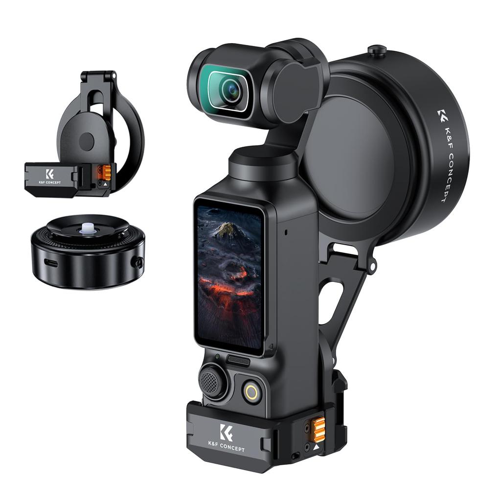 CONCEPT Osmo Pocket 3 Magnetic Suction Mount with MagSafe Dual Automatic and Magnetic Equipped with a Barometric Pressure Includes Storage and