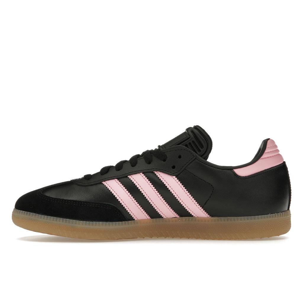 Lionel Messi x adidas Samba Inter Miami CF - Auswärtstrikot Herren Sneaker Schwarz Core-Black Hellrosa IH8157