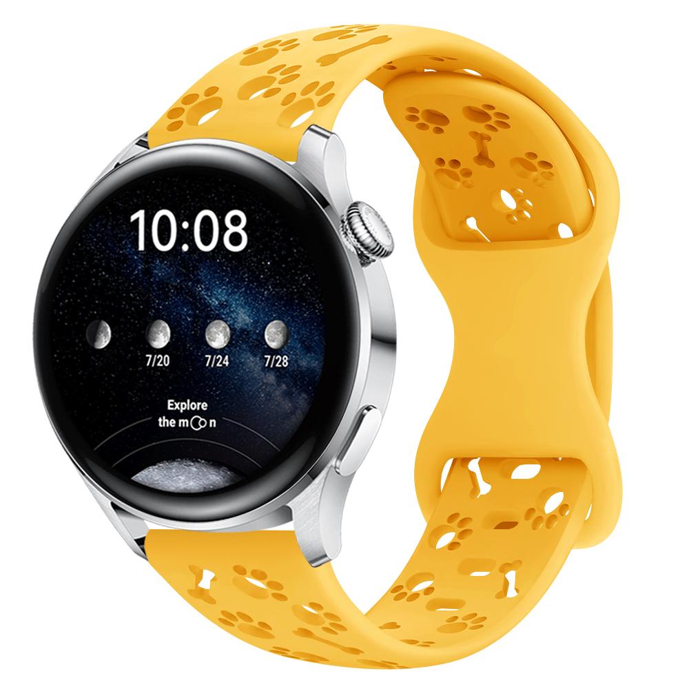 Engraved Watch Band, Soft Breathable Sport Strap 18/20/22MM Compatible with Amazfit Huawei Samsung oppo xiaomi