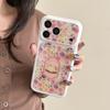 Fashion Spring Flower Phone Case For Apple iPhone 17 Pro 16 15 Pro Max Back Cover Acrylic Protective Cases For iPhone 16 Pro Fun