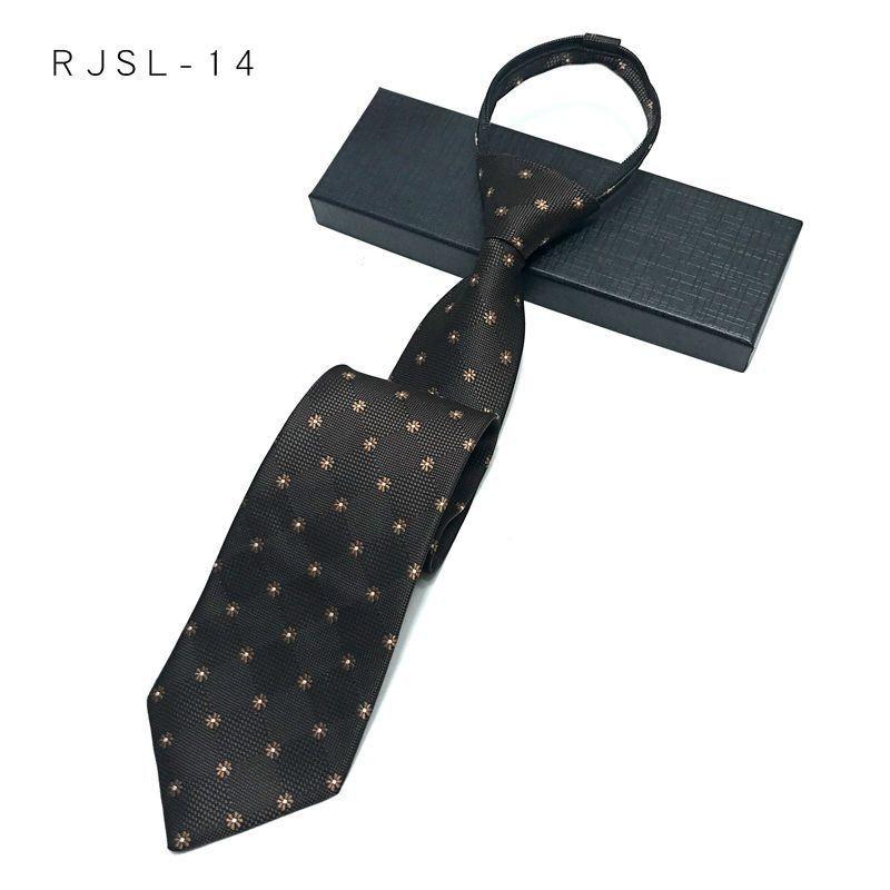 Childrens Tie With Zipper Closure For Formal Events And School Uniforms