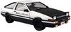 Aoshima Bunka Kyozai Initial D Takumi Fujiwara AE86 Trueno Project D Specification Scale Plastic Model No.1 1/24