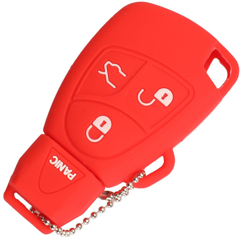 Jingyuqin 3/4 B Remote Car Key Silicone Cover Case  For Mercedes Benz B C E ML S CLK CL Holder Styling
