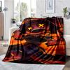 Murder Drones Theme Printed Blanket - Perfect for Couch, Bed, Travel & Outdoor Use | Machine Washable, Cozy & Durable.