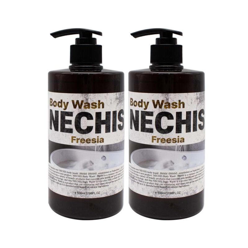 

NECHIS Fragrant Mildly Acidic Body Wash Freesia 500ml 1+1