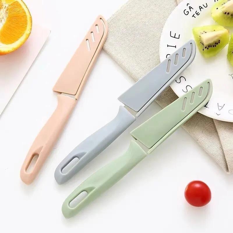 Stainless Steel Folding Fruit Knife & Peeler - Portable, Multi-functional Melon & Fruit Slicer