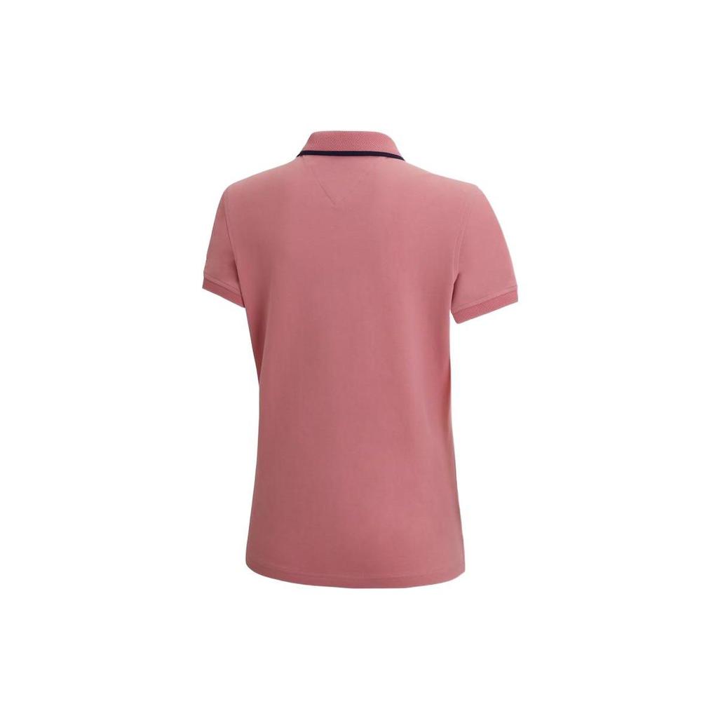 Li Ning Breathable Short Sleeve Polo Shirt Women Tops Pink APLQ116-4