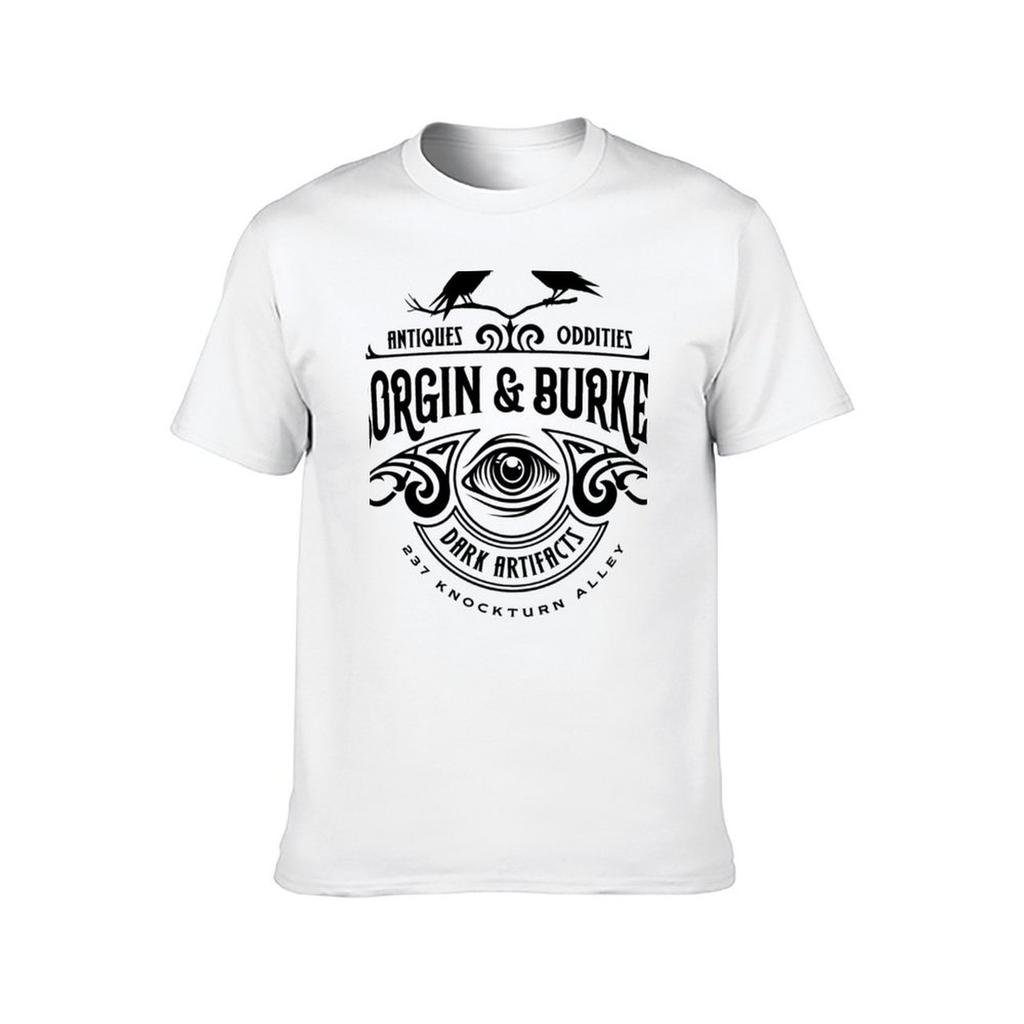 Shirts T and Cotton Borgin Burkes T-Shirt Man T Man Funny Shirt
