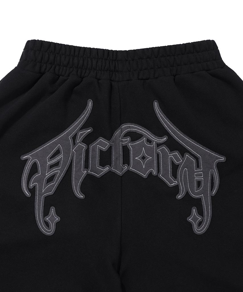 GAKKAI UNIONS Crown Balloon Pants Black