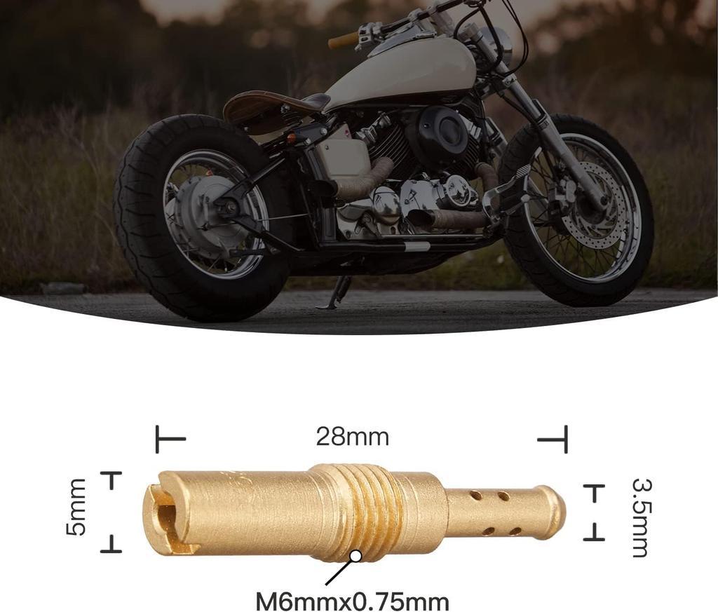 Pilot Jetsetmoto Pilot Jet Set for PWK28/PE24, #25#28#30#32#35#38 (28mm X 5 Mm), Suitable for