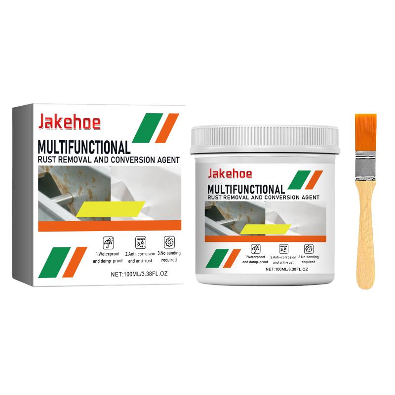 Multipurpose 100ml Rust Remover for Iron Metal Surfaces with Conversion Agent for Home DIY Garage